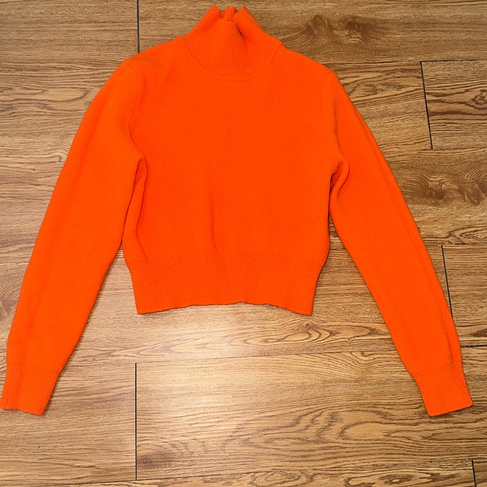 Zara Soft Fuzzy Turtleneck Sweater